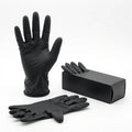 Black nitrile gloves, 4 mil powder-free, case of 1,000