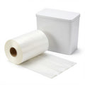 33 gallon high-density trash bags, 33x40, case of 250