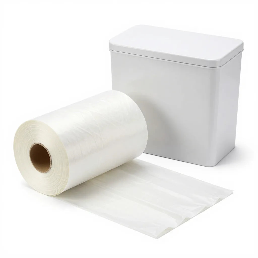 33 gallon high-density trash bags, 33x40, case of 250