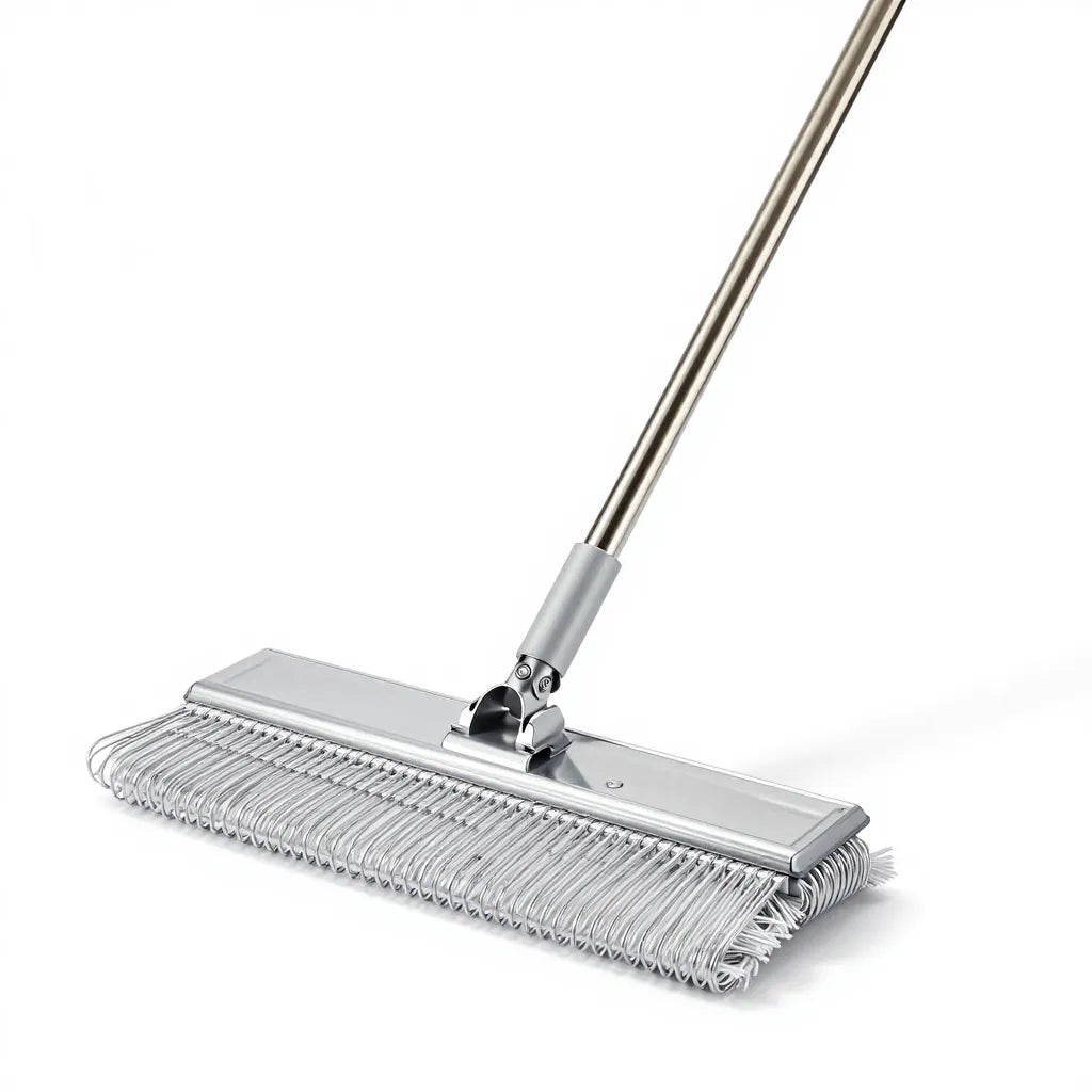 Swivel snap wire dust mop frame, 5-inch width