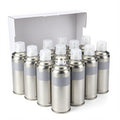 Oil-based stainless steel cleaner aerosol spray cans, case of 12