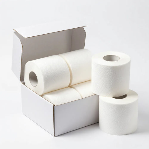 2-ply standard toilet paper, individually wrapped rolls, case of 96